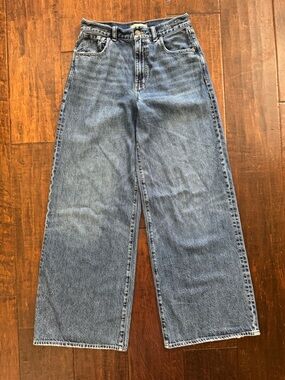 Madewell Super Wide-Leg Jeans Size 27